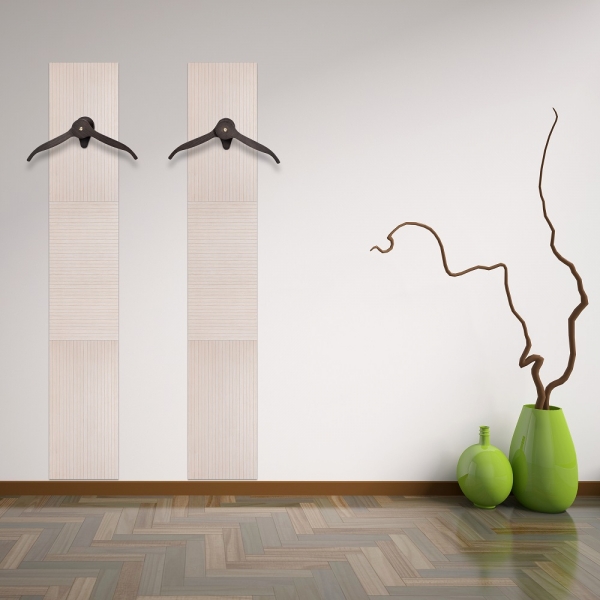 Palladio panels wall hanger, style, Made in Italy, design, wooden coat rack, hanger, modern, Heavy Duty Clothes Hook,furnishing accessories, home accessories, wall decoration